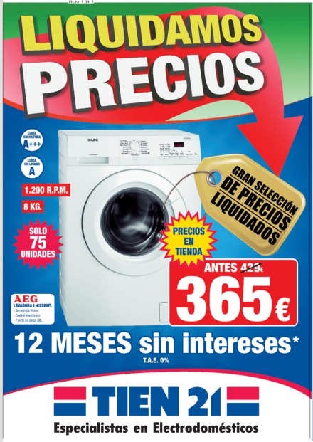 LIQUIDAMOS PRECIOS